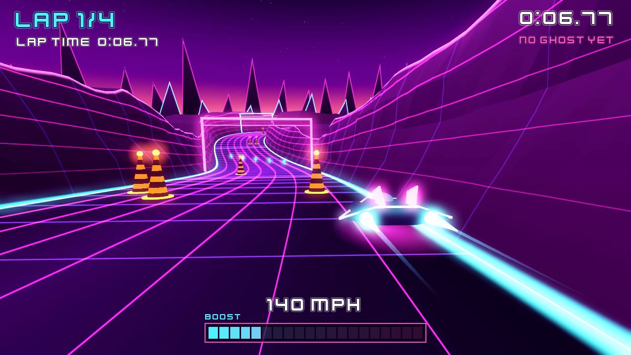 Screenshot 3 of Neon Drift Bare