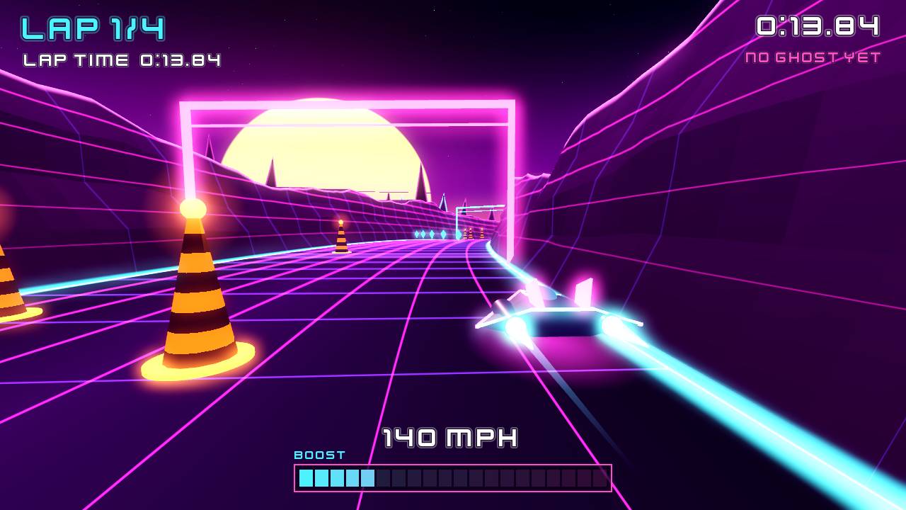 Screenshot 4 of Neon Drift Bare